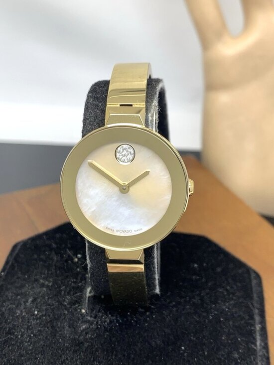 Movado Women\'s Watch 3600627 Bold Mother of Pearl Dial Swiss Quartz Steel 28mm main image 6